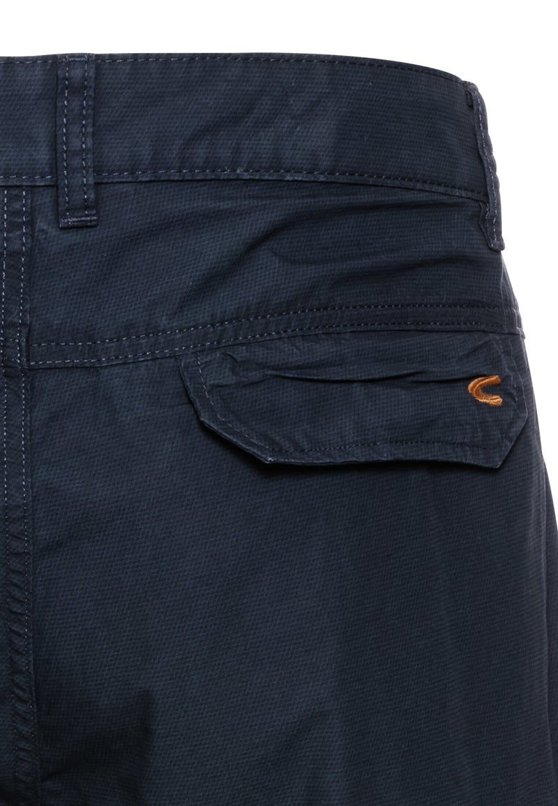 Regular Fit Cargo Shorts mit Minimal Print