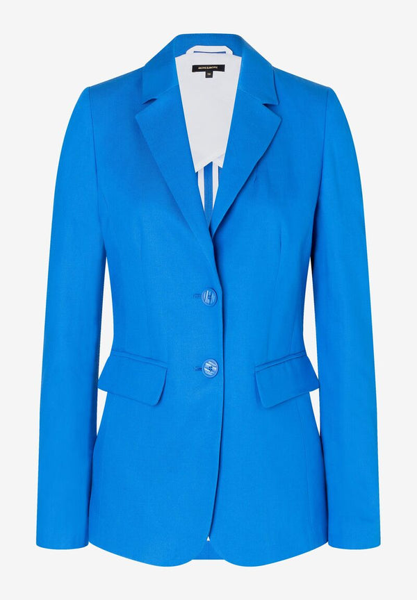 Leinen/Lyocell Blazer  magic blue  Sommer-Kollektion