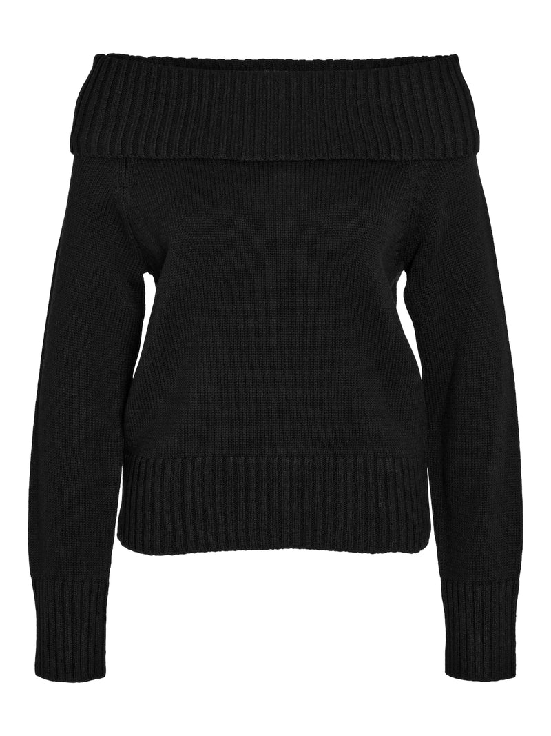 NMLIMA L/S OFF SHOULDER KNIT FWD