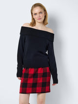 NMLIMA L/S OFF SHOULDER KNIT FWD