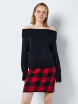 NMLIMA L/S OFF SHOULDER KNIT FWD