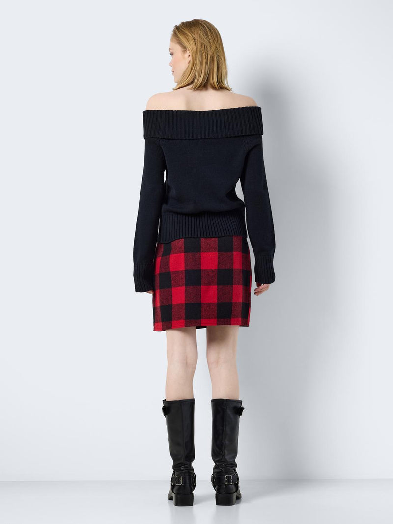 NMLIMA L/S OFF SHOULDER KNIT FWD