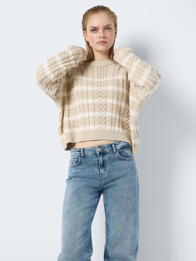 NMBALI L/S O-NECK KNIT FWD