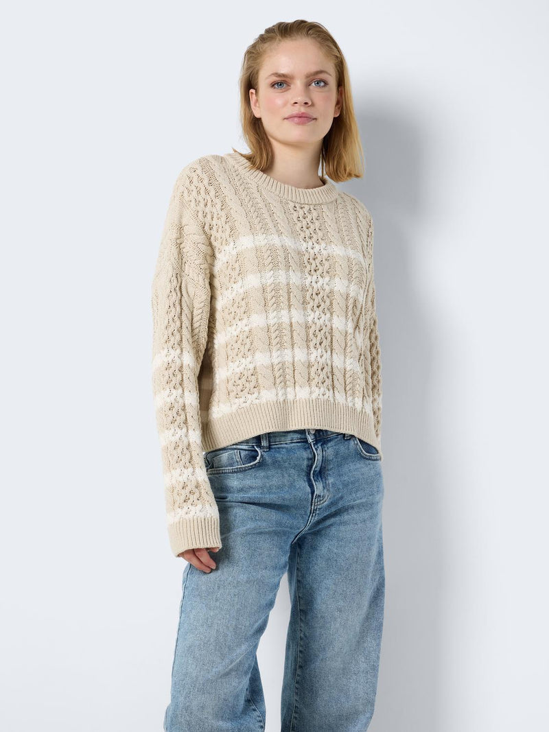 NMBALI L/S O-NECK KNIT FWD