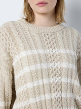 NMBALI L/S O-NECK KNIT FWD