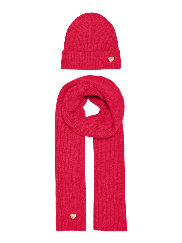 ONLAVERY LIFE SCARF AND BEANIE SET CC