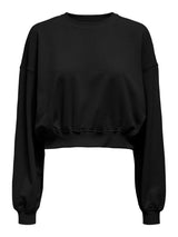 ONLBELLA L/S CROP O-NECK UB CC SWT