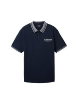 Plus - Poloshirt mit Logo Print