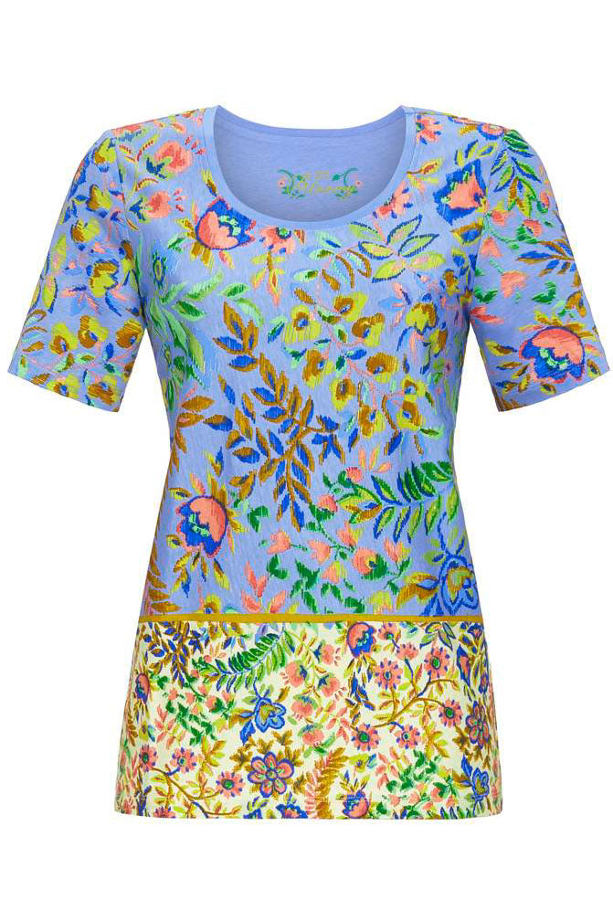 T-Shirt mit Blumendessin