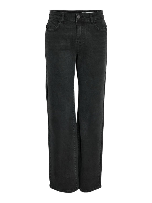 NMYOLANDA NW WIDE JEANS BLACK NOOS